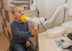 Přístroj spirometrie
